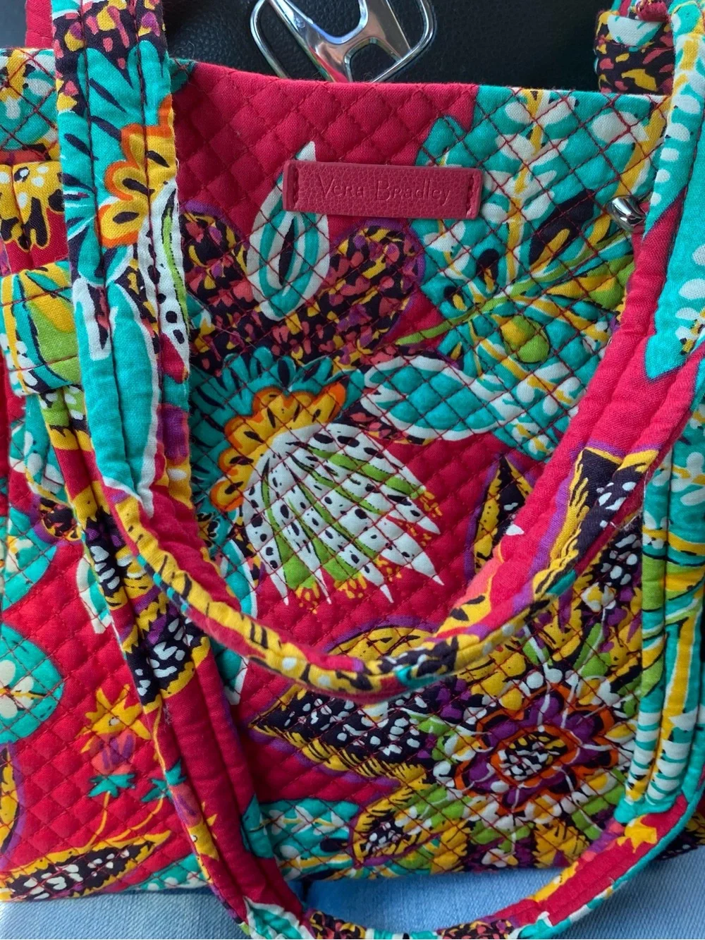 Vera Bradley**Hadley East West ToteBag / RUMBA Design New With Tags